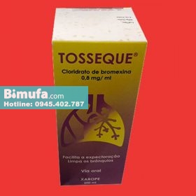 Tosseque Thuốc Tosseque: Công dụng, liều dùng, lưu ý tác dụng phụ