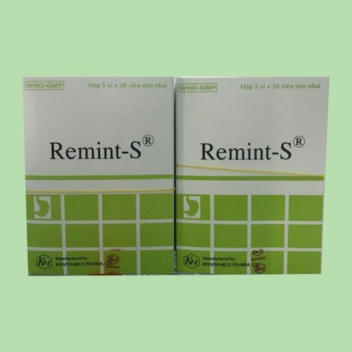 Bao bì thuốc Remint-S
