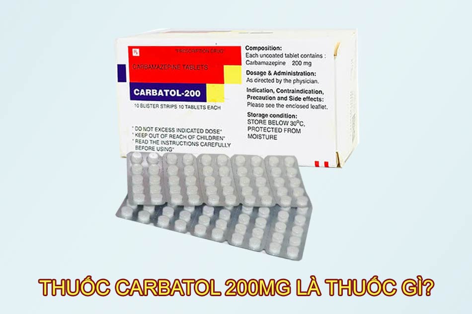 Thuốc Carbatol 200mg là thuốc gì?