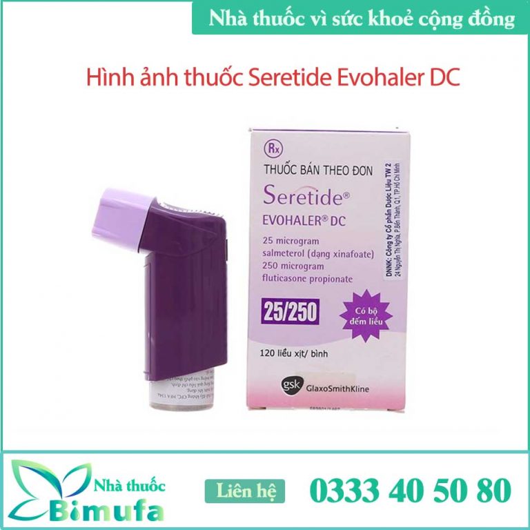 Seretide Evohaler Dc Sử Dụng Có Hiệu Quả Không Nên Mua ở đâu