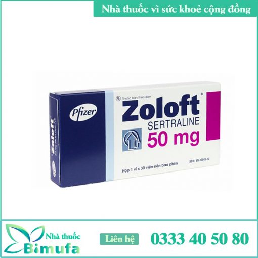Hình ảnh thuốc Zoloft 50mg