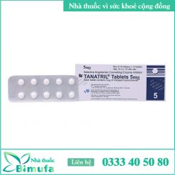 hình ảnh thuốc Tanatril Tablets 5mg