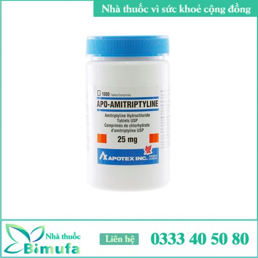 Hình ảnh thuốc Apo - Amitriptyline 25mg