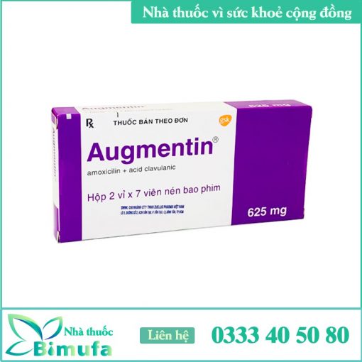 Hình ảnh thuốc Augmentin 625mg