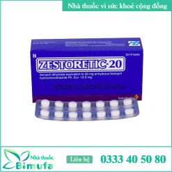 Hình ảnh thuốc Zestoretic 20mg