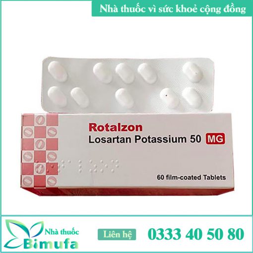 Hình ảnh thuốc Rotalzon 50mg