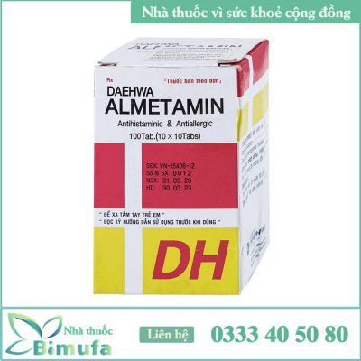 Almetamin là thuốc gì?