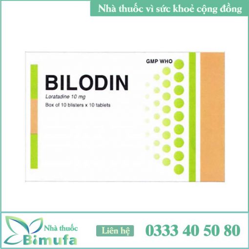 Bilodin là thuốc gì?