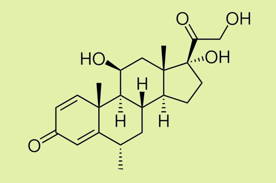 Cấu trúc hóa học của Methylprednisolone
