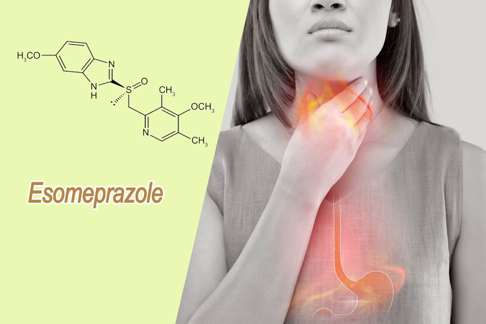Esomeprazole chỉ định cho bệnh lý trào ngược dạ dày thực quản