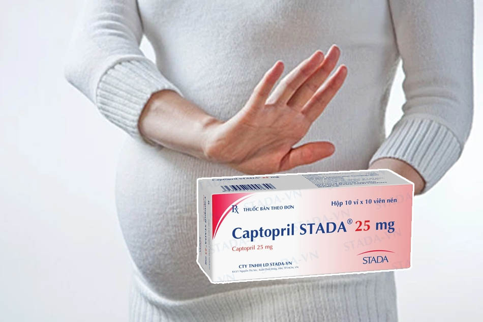 Chống chỉ định sử dụng Captopril cho phụ nữ có thai