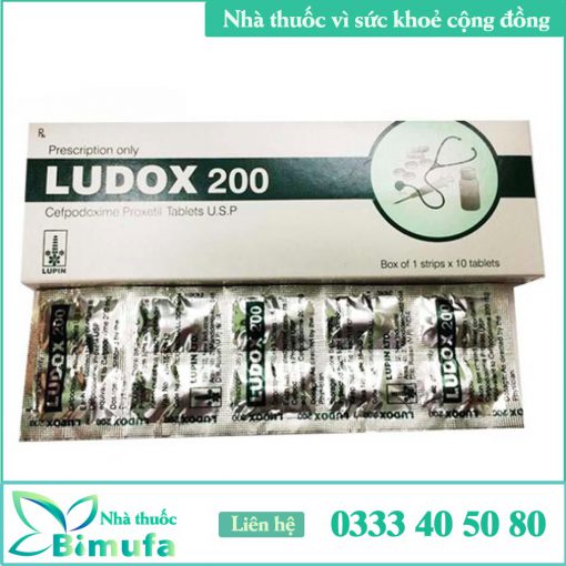Hình ảnh thuốc Ludox 200mg