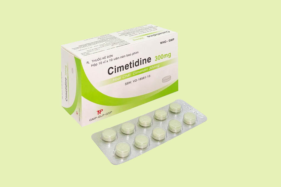 Hình ảnh: Thuốc kháng Histamin H2 - Cimetidin