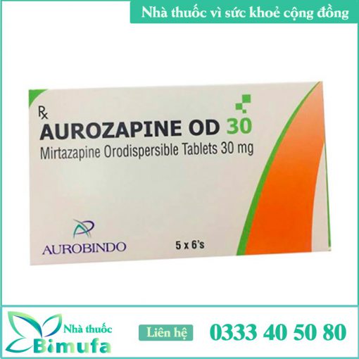 Hình ảnh thuốc Aurozapine 30mg