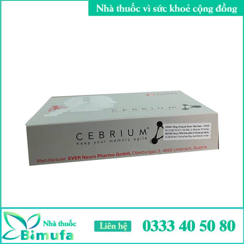 [REVIEW] Viên uống CEBRIUM có tốt không? Giá bao nhiêu? Mua ở đâu?