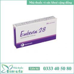 Hộp thuốc tránh thai hàng ngày Embevin-28