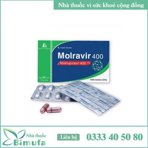 Thuốc Molravir 400 cách dùng