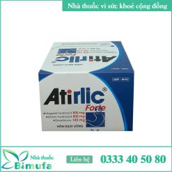 Tác dụng của thuốc Atirlic Forte