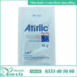 Công dụng – Chỉ định của thuốc Atirlic Forte