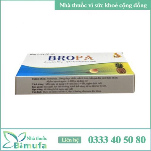 Thuốc Bropa có công dụng gì