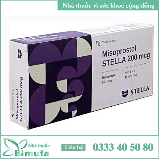 Cơ chế thuốc Misoprostol STELLA 200mcg