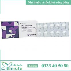 Công dụng thuốc Misoprostol STELLA 200mcg