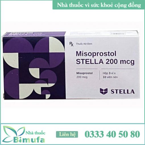 thuốc Misoprostol STELLA 200mcg