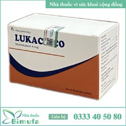 Tác dụng thuốc Lukacinco