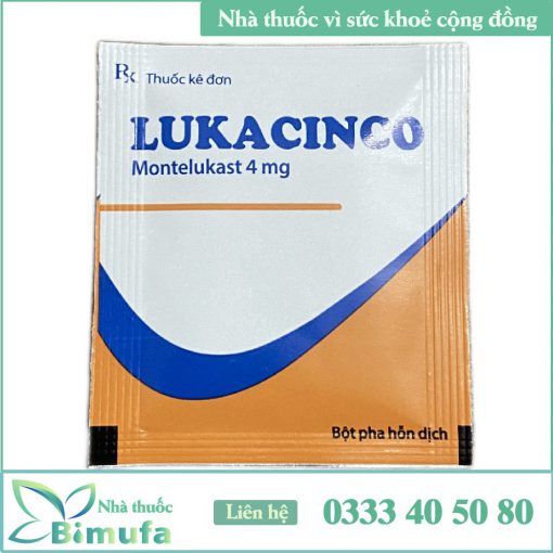 gói thuốc Lukacinco