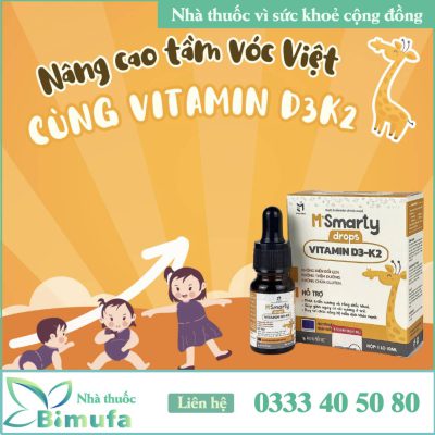 M’Smarty Drops Vitamin D3-K2