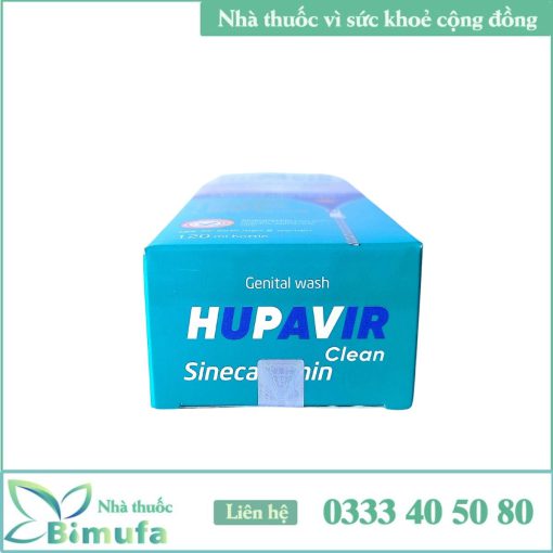 Dung Dịch Vệ Sinh Hupavir Sinecatechin