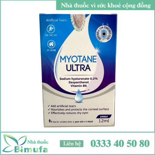 Nước mắt nhân tạo Myotane Ultra